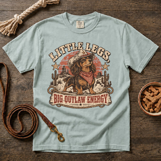 Little Legs, Big Outlaw Energy T-Shirt