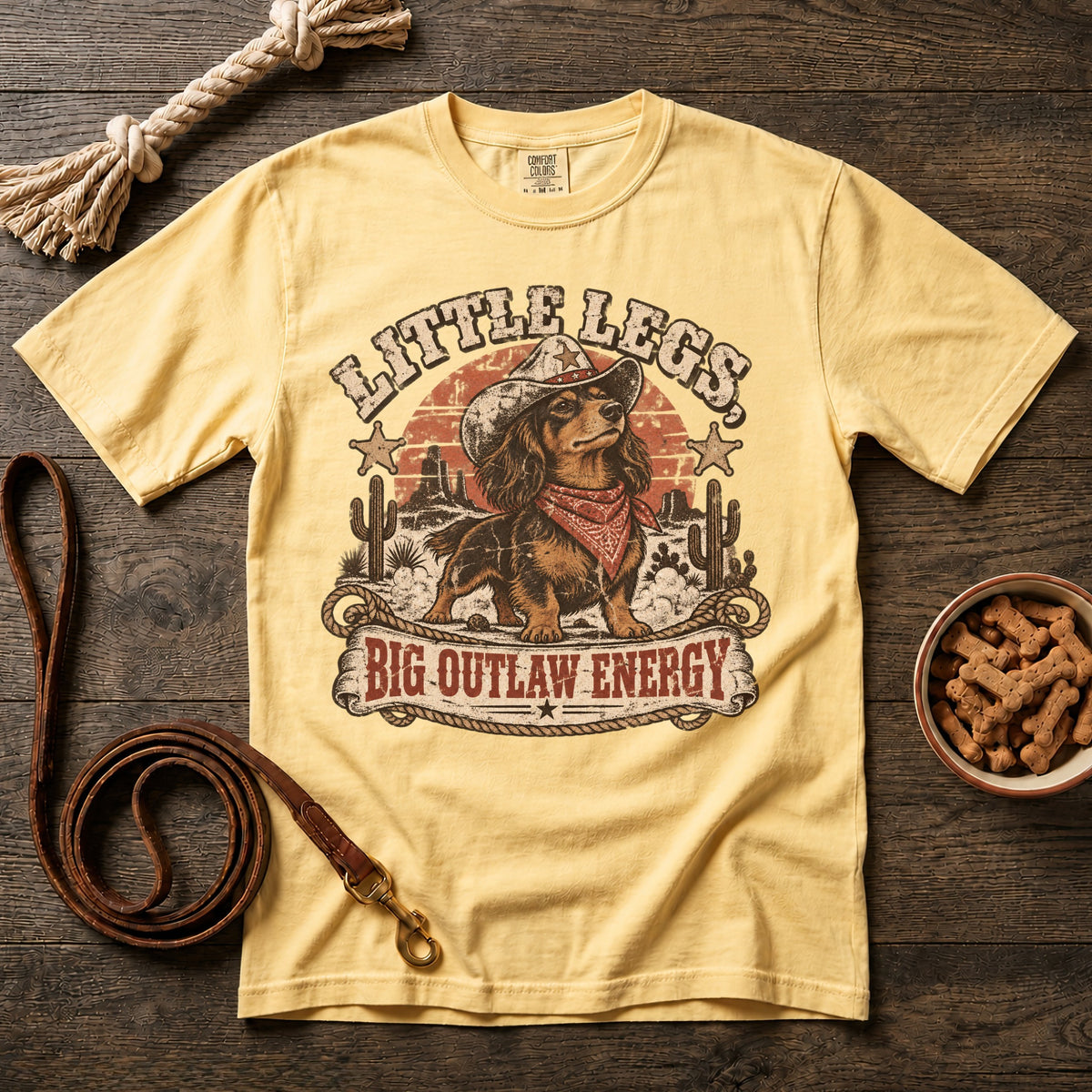 Little Legs, Big Outlaw Energy T-Shirt