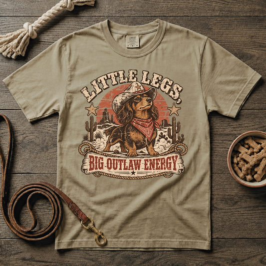 Little Legs, Big Outlaw Energy T-Shirt