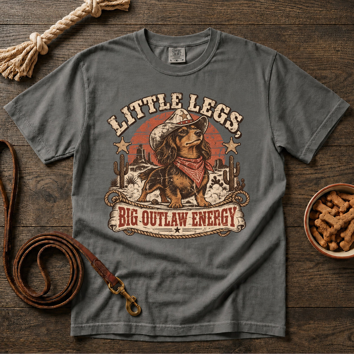 Little Legs, Big Outlaw Energy T-Shirt