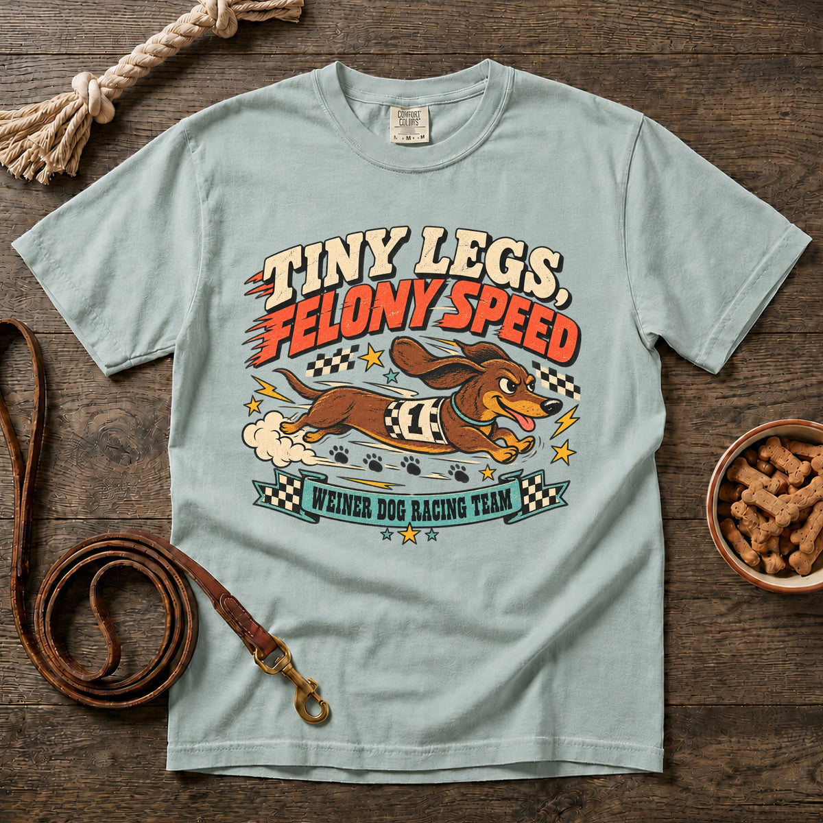 Tiny Legs, Felony Speed T-Shirt