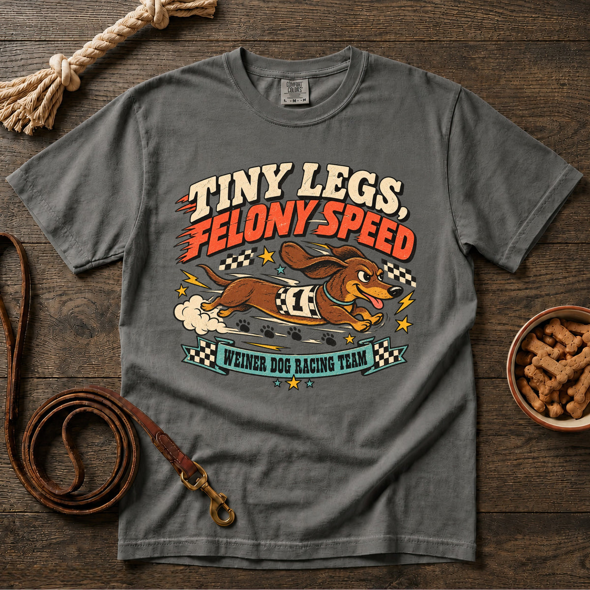 Tiny Legs, Felony Speed T-Shirt