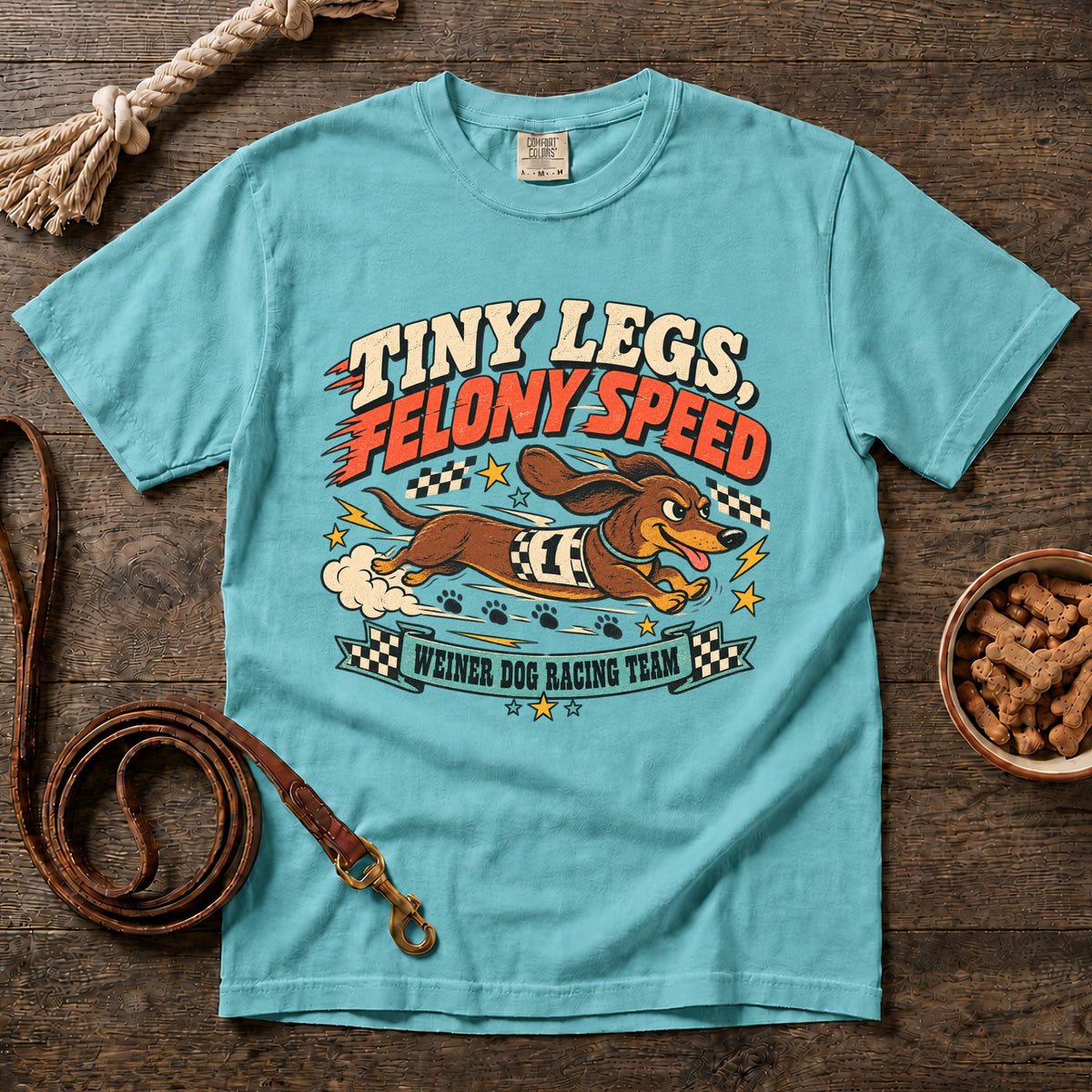 Tiny Legs, Felony Speed T-Shirt