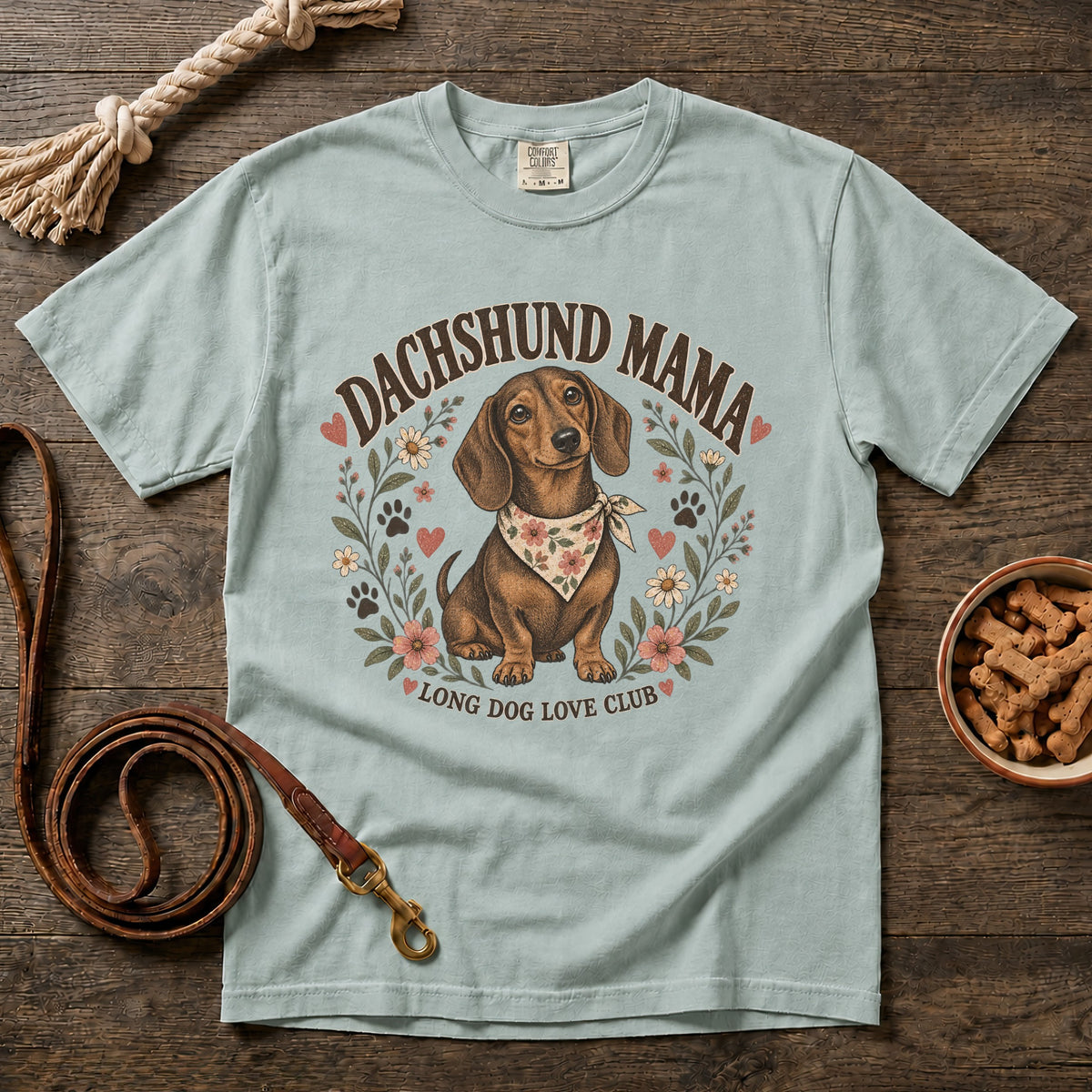 Dachshund Mama Long Dog Love Club T-Shirt