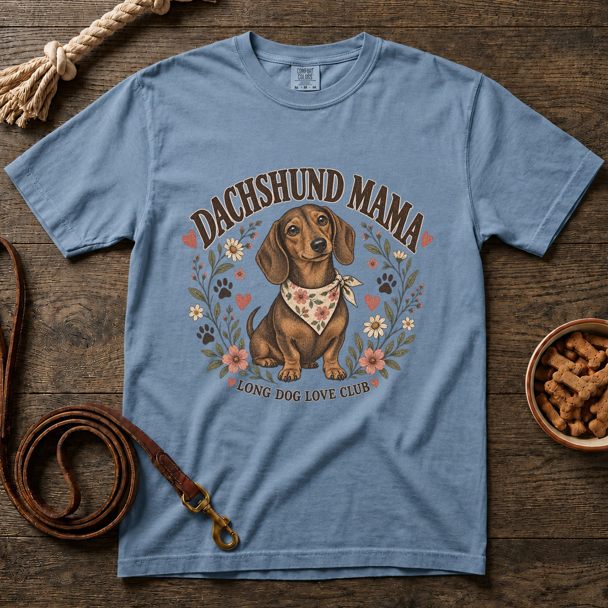 Dachshund Mama Long Dog Love Club T-Shirt