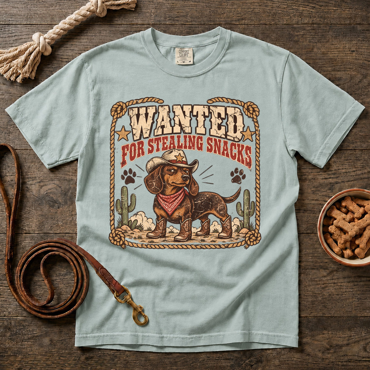 Wanted for Stealing Snacks T-Shirt
