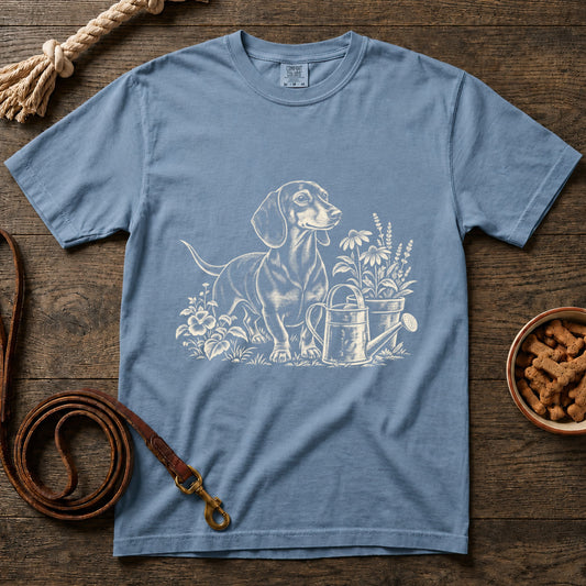 Garden Days Shorthaired Dachshund T-Shirt