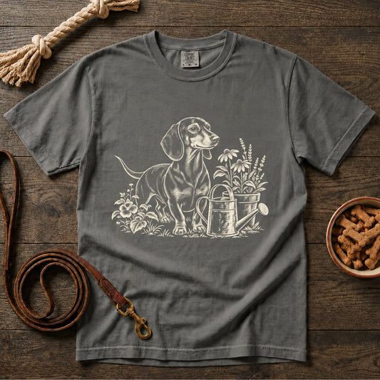 Garden Days Shorthaired Dachshund T-Shirt