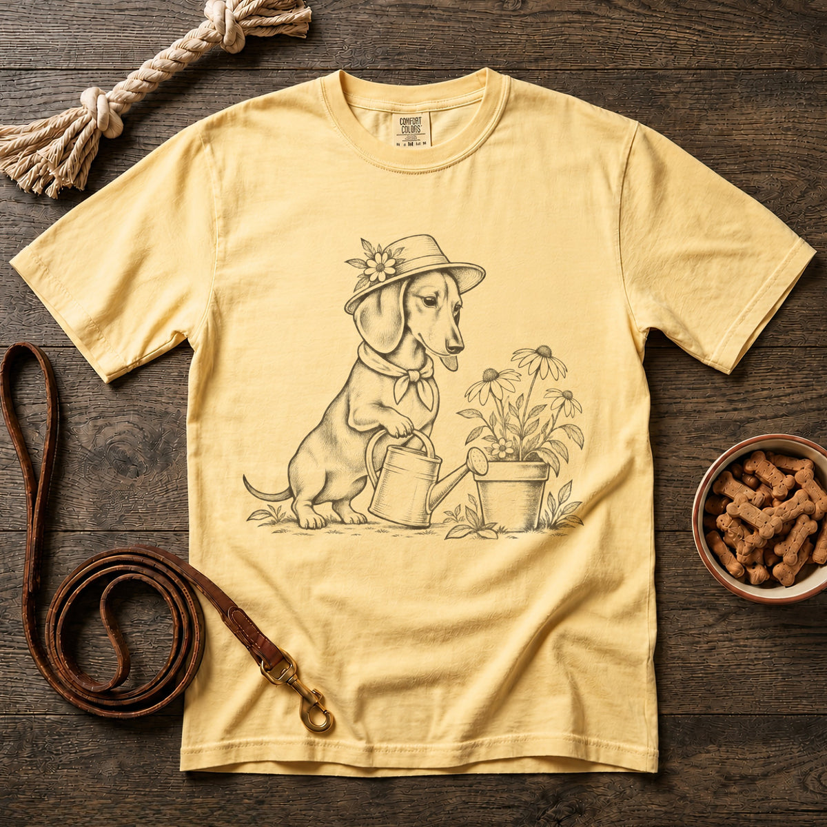 Daisy Doxie Shorthaired Dachshund T-Shirt