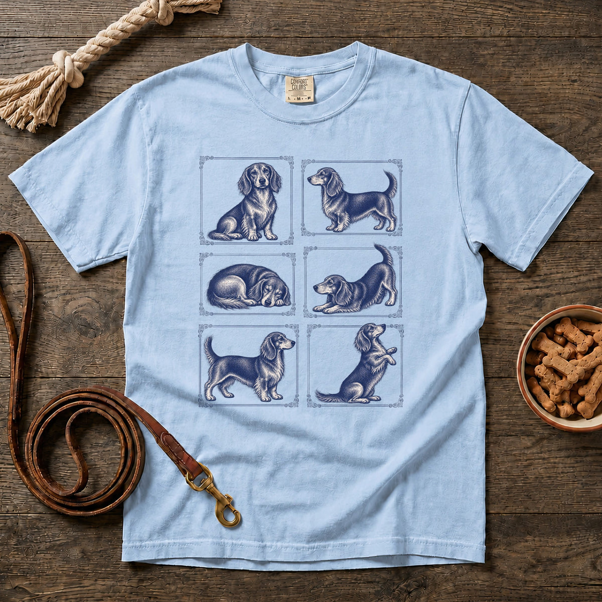 The Many Moods of a Doxie T-Shirt