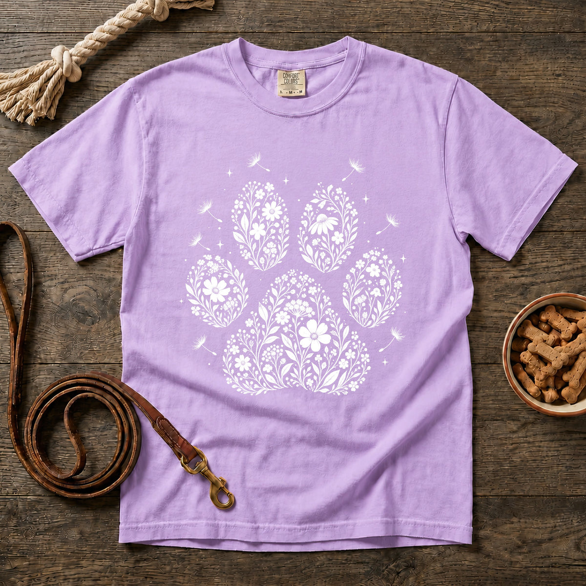 Paws in Full Bloom T-Shirt