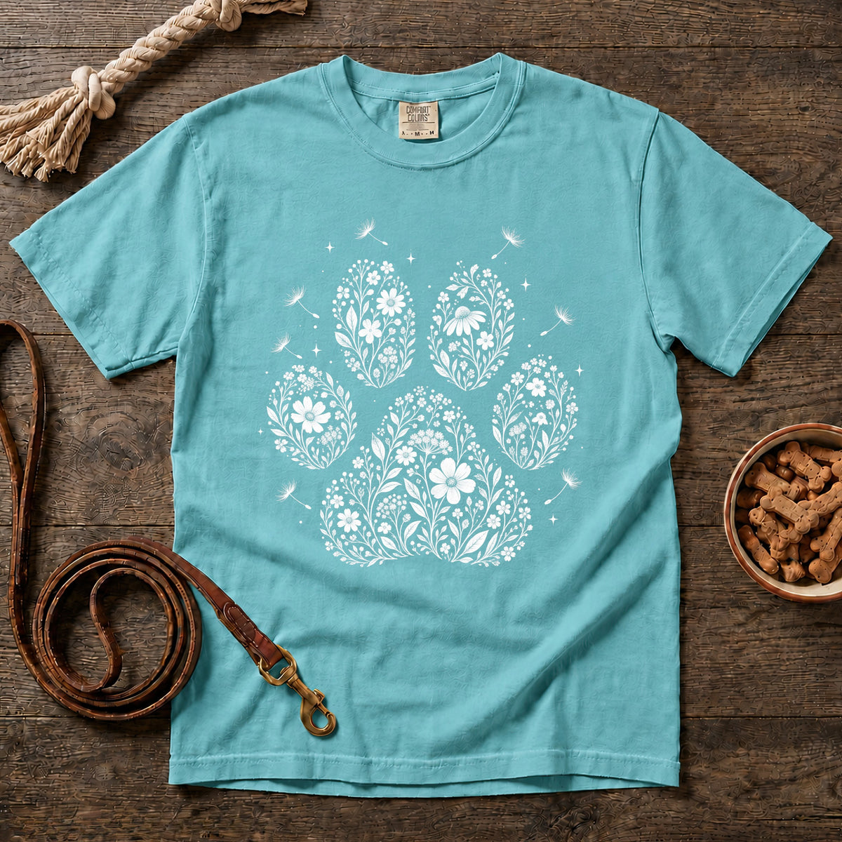 Paws in Full Bloom T-Shirt