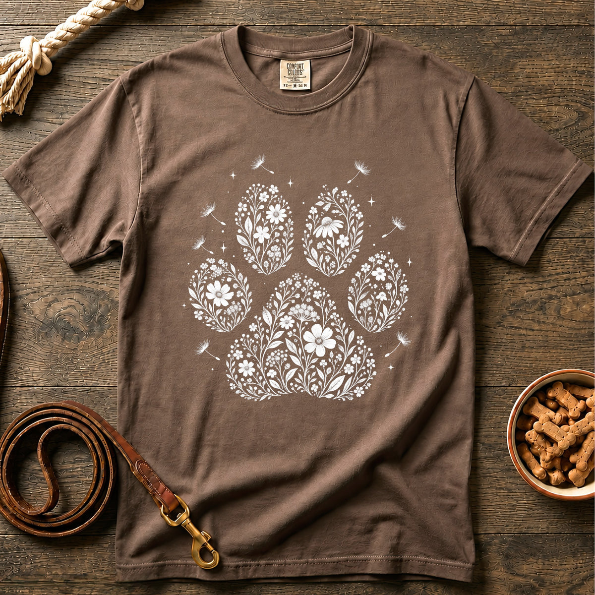 Paws in Full Bloom T-Shirt