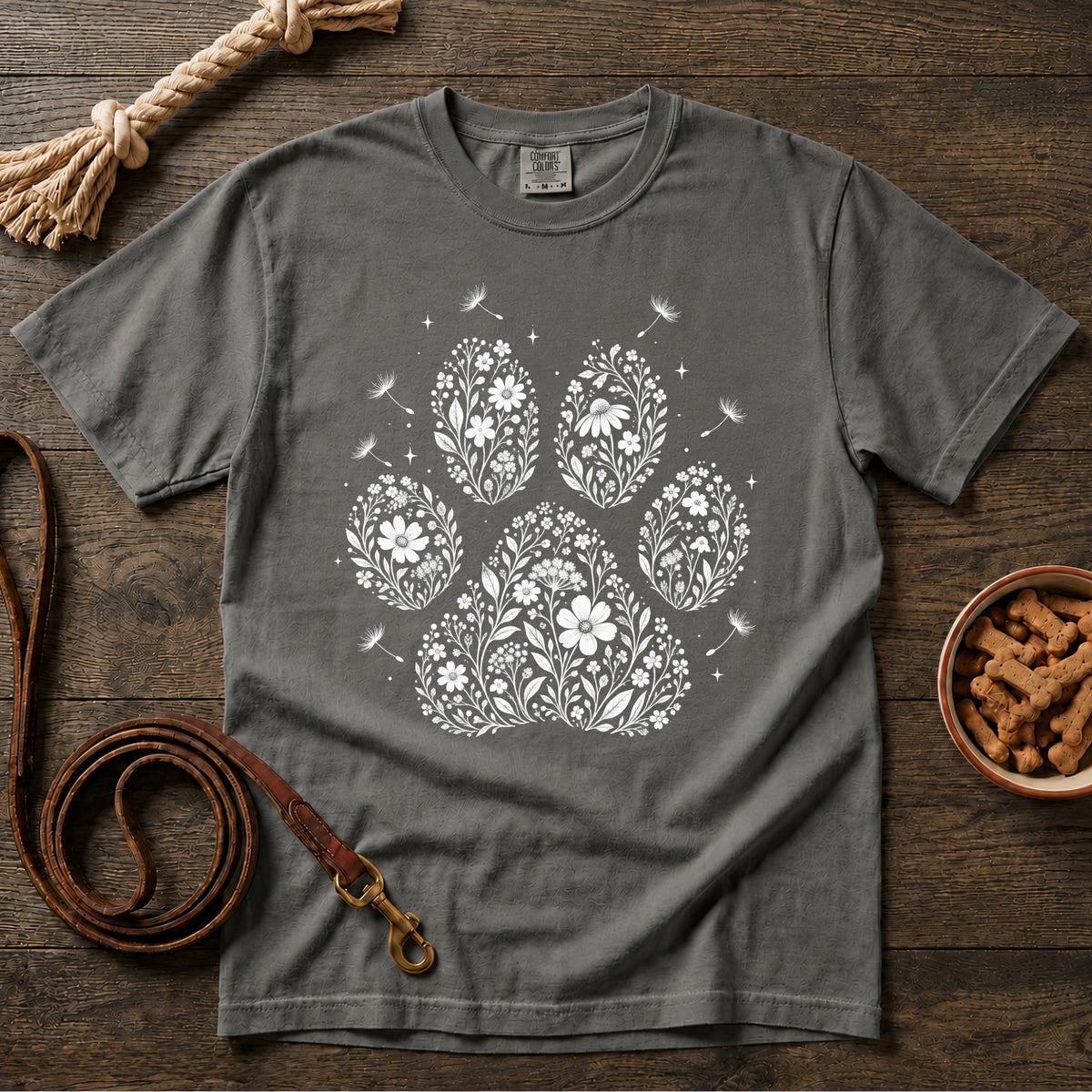 Paws in Full Bloom T-Shirt