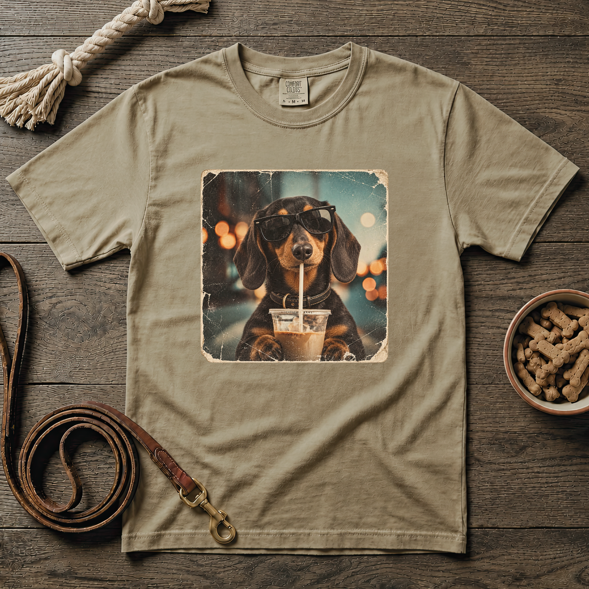 Little Sips, Big Doxie Energy T-Shirt