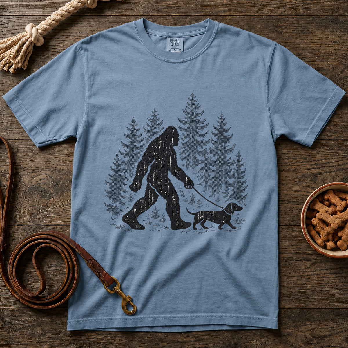 Big Feet, Little Paws T-Shirt