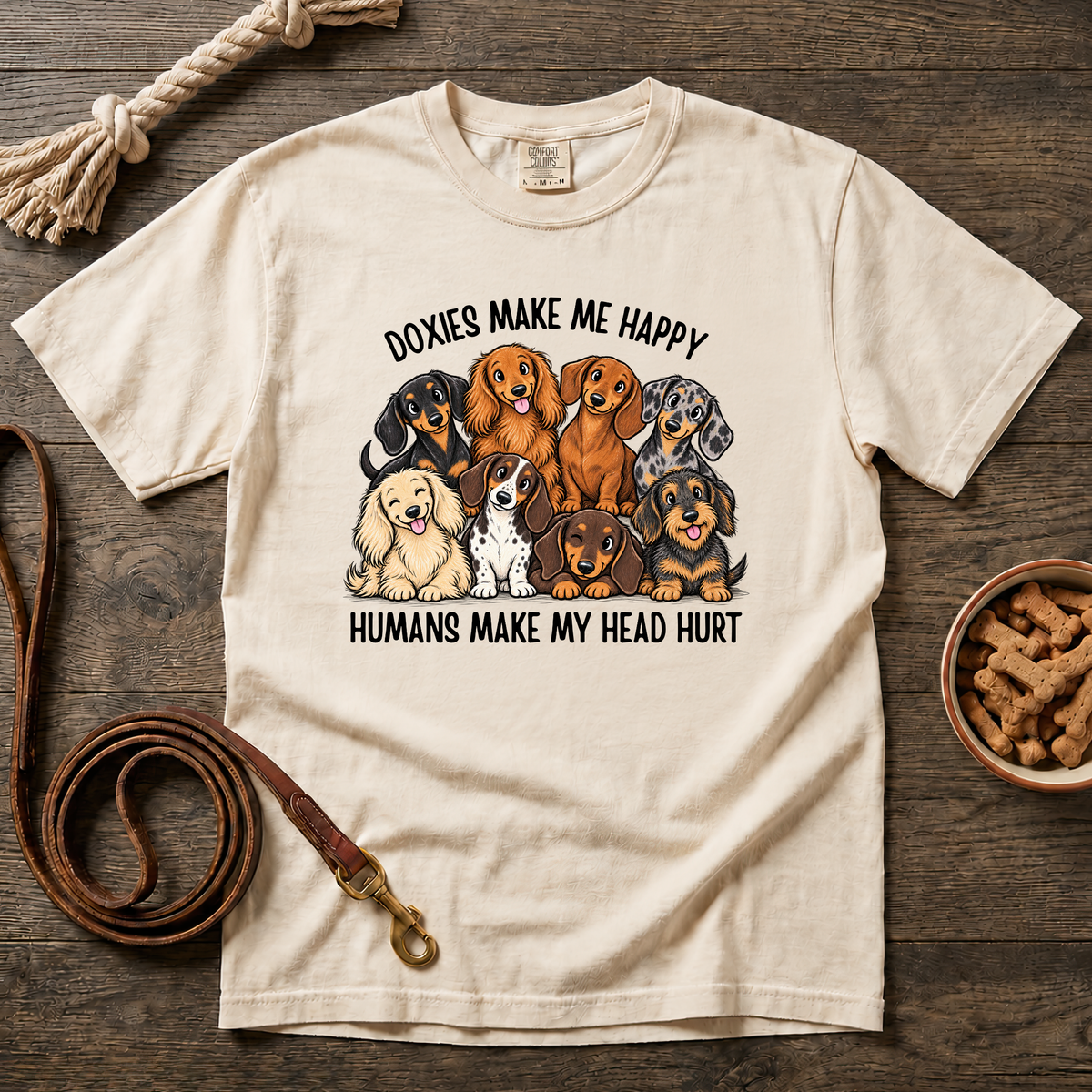 Doxies Make Me Happy T-Shirt