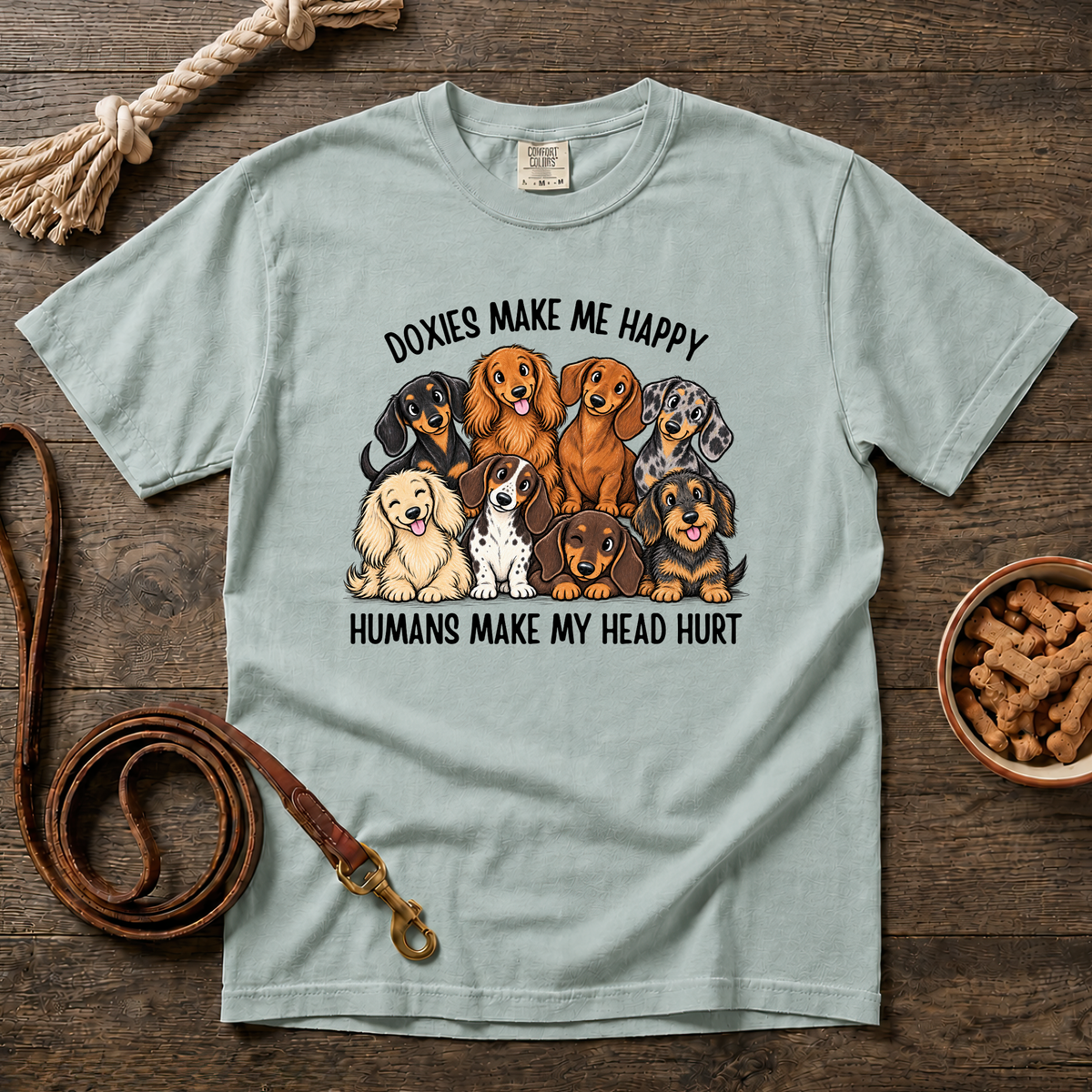 Doxies Make Me Happy T-Shirt