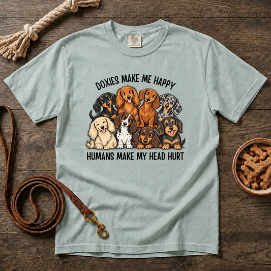 Doxies Make Me Happy T-Shirt