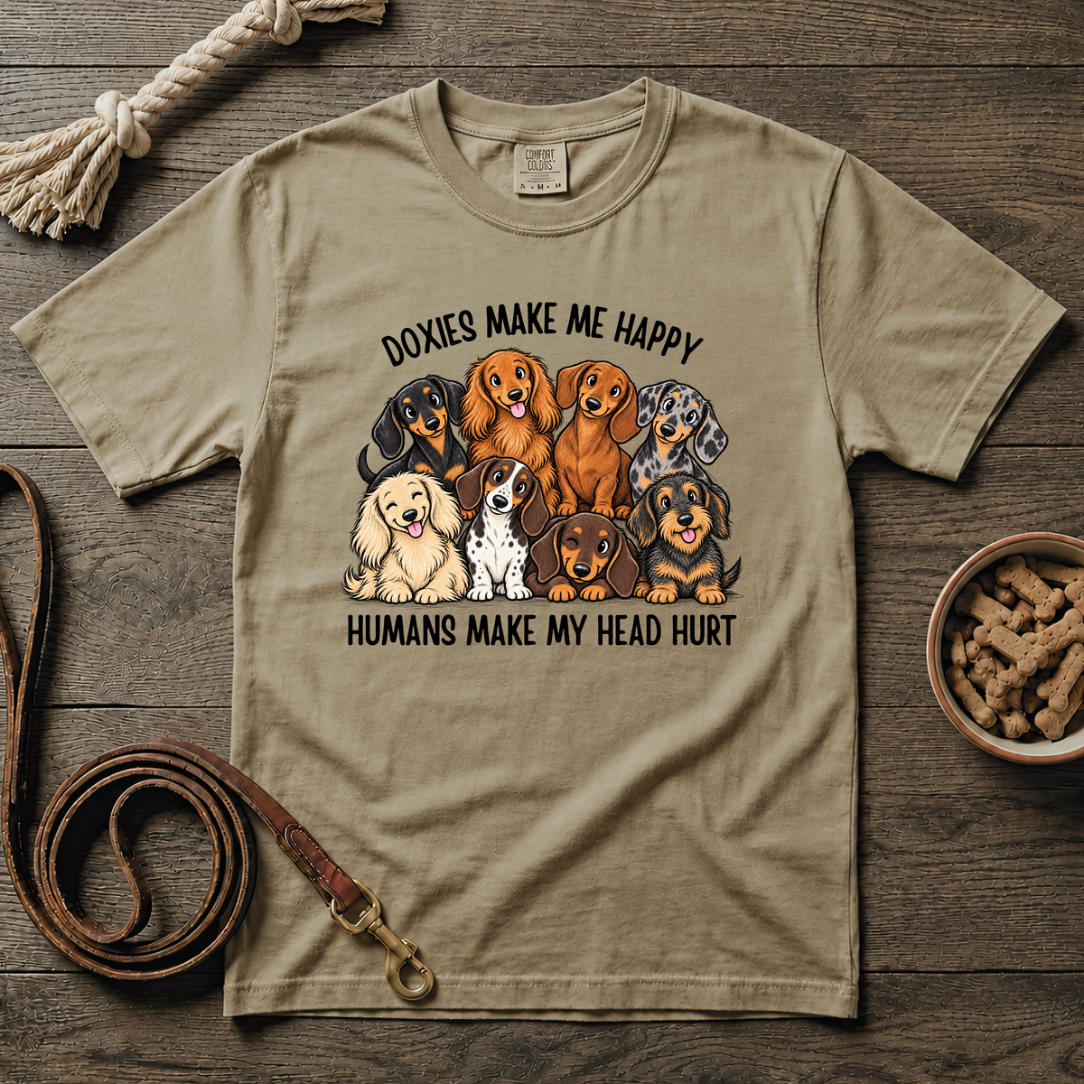 Doxies Make Me Happy T-Shirt