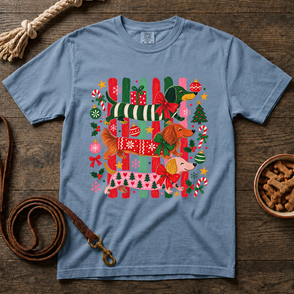Little Doxies, All Wrapped in Cheer T-Shirt