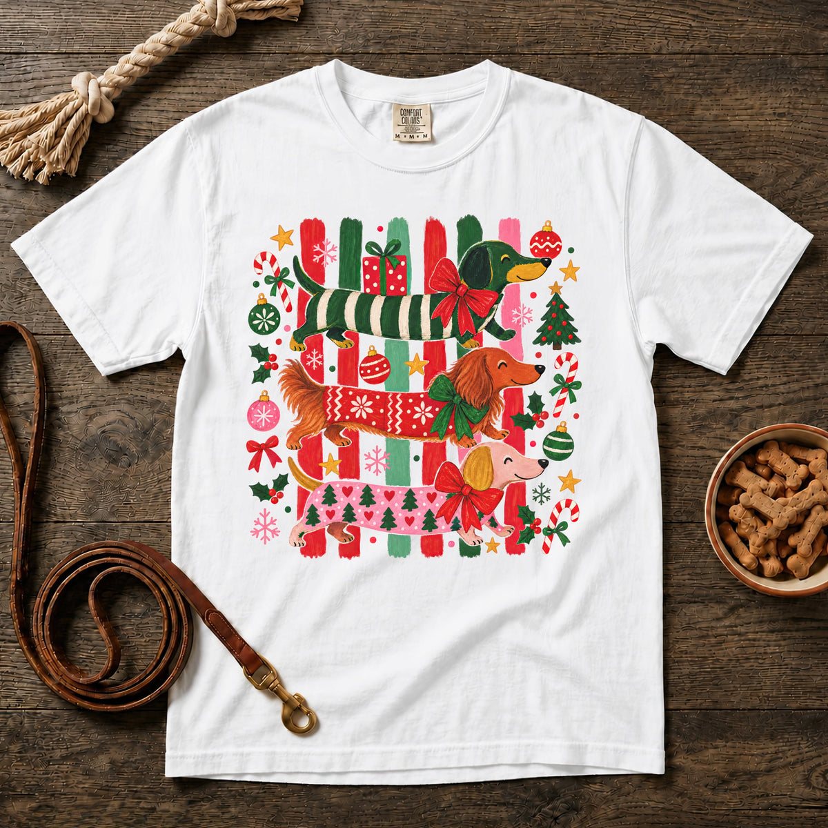 Little Doxies, All Wrapped in Cheer T-Shirt
